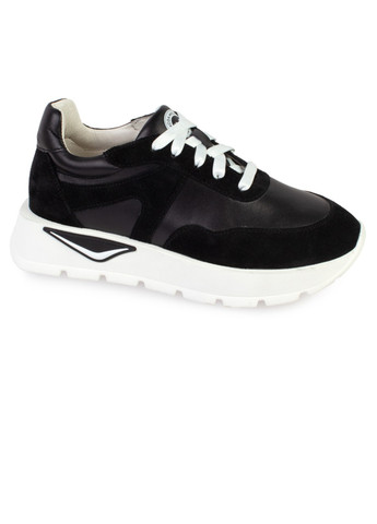 Чорні осінні кросівки жіночі бренду 8200357_(1) ModaMilano