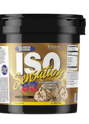 Iso Sensation 93 2270 g /71 servings/ Cafe Brazil Ultimate Nutrition (257440437)
