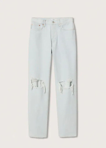 Прямые джинсы с высокой посадкой Mango - (264202510)
