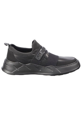 Черные демисезонные мужские кроссовки 195420 Marco Pinotti