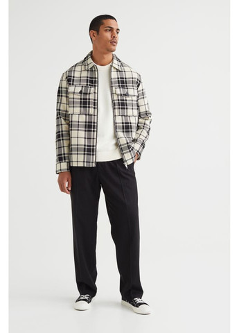 Бежевая демисезонная мужская куртка (10072) м бежевая H&M