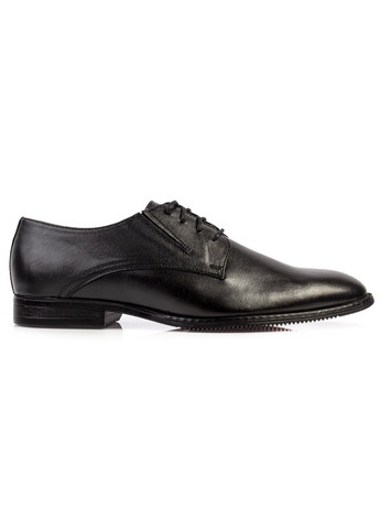Черные классические туфли мужские бренда 9402039_(1) Mida на шнурках