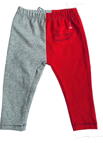 Серо-красные брюки Zara