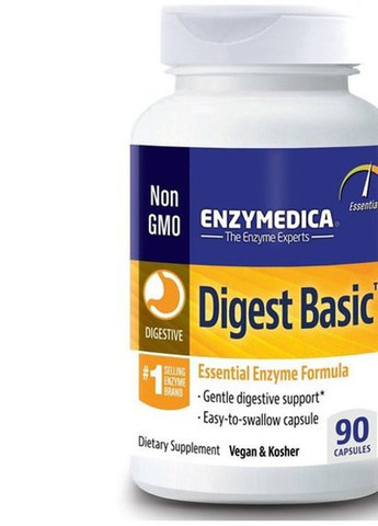 Digest Basic, Essential Enzyme Formula 90 Caps ENZ-29010 Enzymedica (258499238)