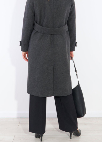Сіре Жіночий верхній одяг Модне лаконічне пальто (55761)110429-531 Lemanta