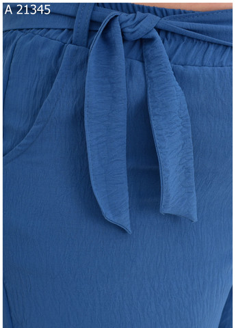 Светло-синие повседневный летние брюки SK