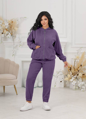 Женский прогулочный костюм цвет фиолетовый р.48/50 443921 New Trend (266494233)