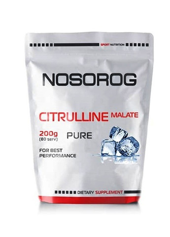 Citrulline Malate 200 g /80 servings/ Pure Nosorog Nutrition (258499625)