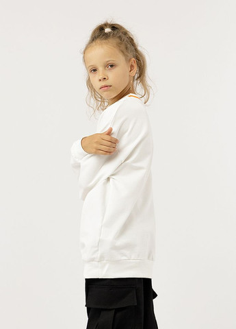 First Kids свитшот для девочки цвет белый цб-00226170 белый трикотаж