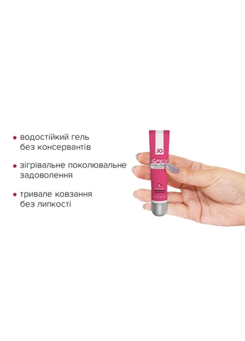 Возбуждающий гель для клитора SPICY WARMING (10 мл) разогревающий System JO (266554664)