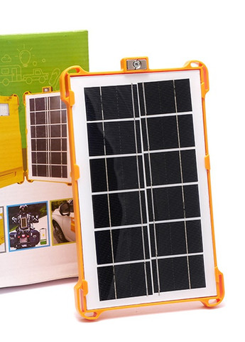 Портативная солнечная панель с светодиодным фонариком USB-аккумулятор OEING PSPF1 Led (257623838)