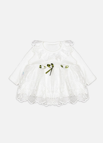 Одяг для хрестин дівчинці колір білий ЦБ-00210355 Minilay (259443176)