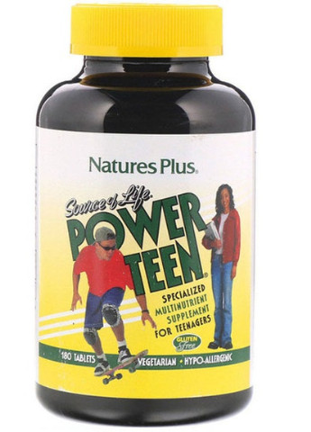 Nature's Plus Source of Life Power Teen 180 Tabs NTP29992 Natures Plus (256720829)