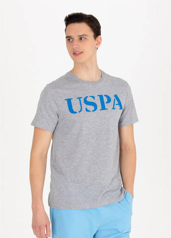 Світло-сіра футболка U.S. Polo Assn.
