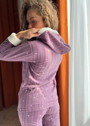 Фиолетовая мягкая пижамка / одежда для дома Vakko