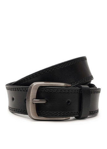 Мужской кожаный ремень V1125FX02-black Borsa Leather (266143262)