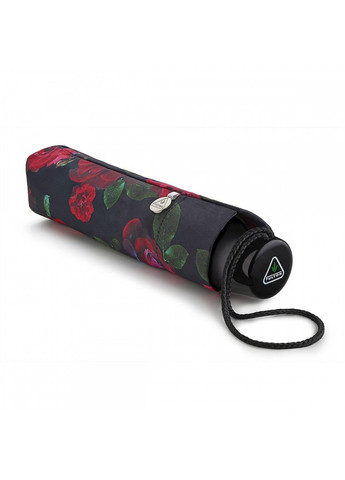 Парасолька жіночий механічний Minilite-2 L354 Dark Romance (Червоні троянди) Fulton (262087173)