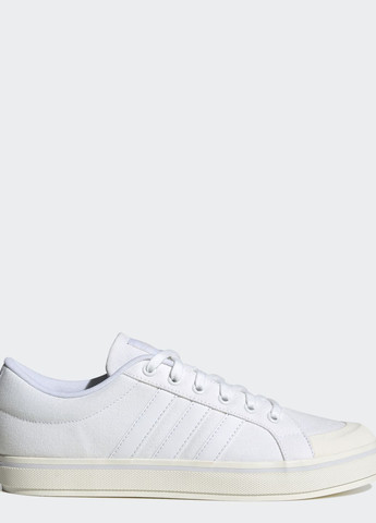 Білі всесезон кросівки bravada 2.0 lifestyle skateboarding canvas adidas