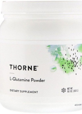L-Glutamine Powder 1.1 lbs 513 g /90 servings/ Thorne Research (256725403)