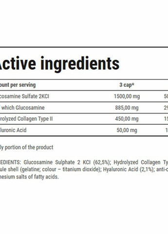 Glucosamine 180 Caps Trec Nutrition (258499441)
