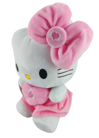 М'яка іграшка Hello Kitty Хелло Кітті 23 см, Рожевий (140995) A-Toys (260062508)