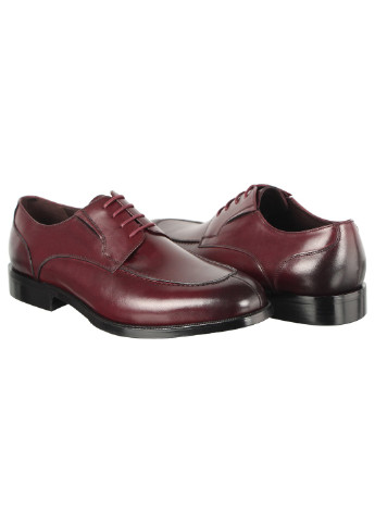 Бордовые мужские классические туфли 196606 Buts на шнурках