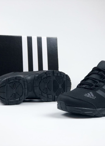 Чорні Осінні кросівки чоловічі, вьетнам adidas Climaproof