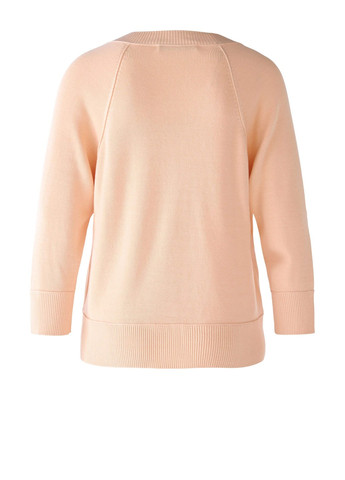 Персиковий демісезонний жіночий пуловер персиковий пуловер Oui