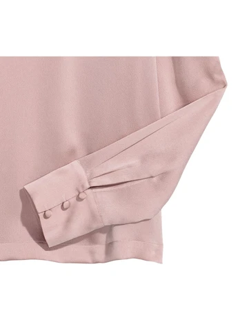 Светло-розовая блуза демисезон,бледно-розовий, H&M