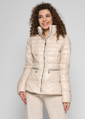 Бежева демісезонна куртка X-Woyz