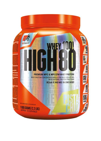 Протеин High Whey 80 1000 g (Pistachio) Extrifit (263684435)