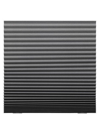 Затемняющие шторы плиссе, темно-серые,100х190см IKEA schottis (263353128)