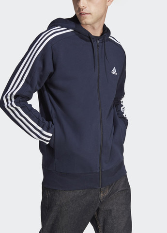 Толстовка Essentials French Terry 3-Stripes adidas (260355186)