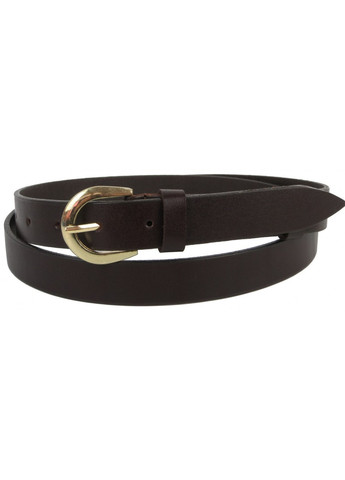 Жіночий шкіряний ремінь 1402-23 шоколадний Skipper (266142754)