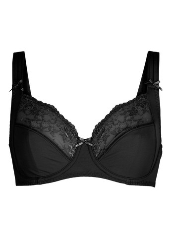 Чорний бюстгальтер (м'яка чашка) 90f black (чорний) (арт 1400-5) Lingadore