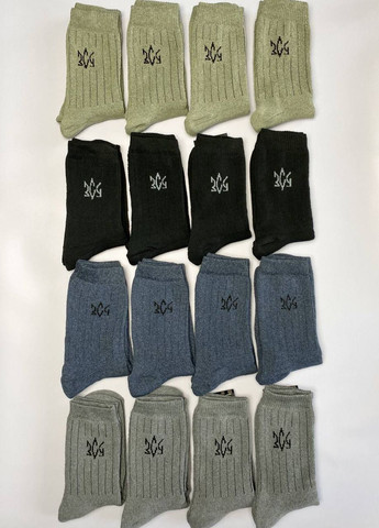 Чоловічі теплі шкарпетки 12 пар Vakko (275332343)