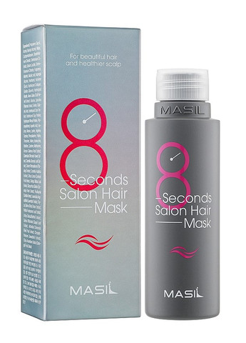 Маска для волос салонный эффект за 8 секунд 8 Seconds Salon Hair Mask, 100 мл MASIL (257267744)