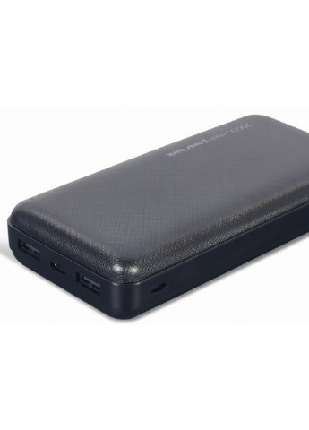 Павербанк 20000 mAh Gembird 2xUSB 2xUSB - Портативна батарея Powerbank Зовнішній акумулятор Зарядка для телефону планшету Martec (256900204)