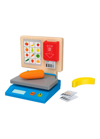 Детские магазинные весы с аксессуарами и световой и звуковой индикацией разноцветный Playtive (260662462)