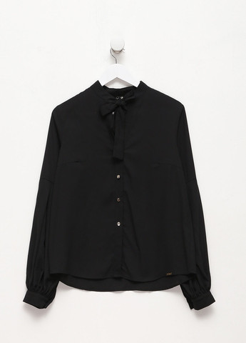 Черная блуза PDK
