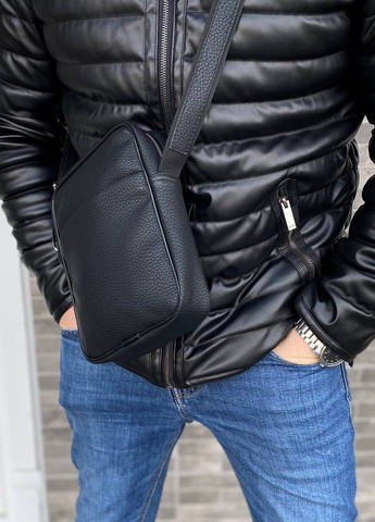 Мужская сумка барестка через плечо средняя Mini Flotar с кантом No Brand (258290291)