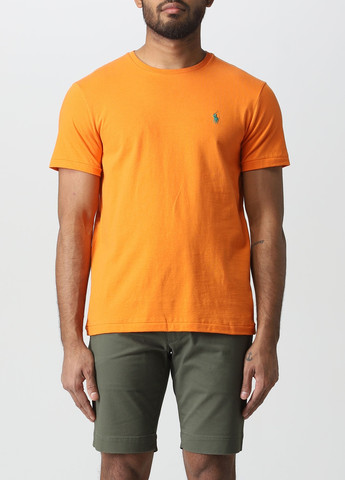 Оранжевая футболка Ralph Lauren