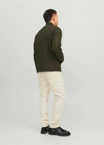 Темно-зелена куртка легка,темно-зелений,jack&jones Jack & Jones