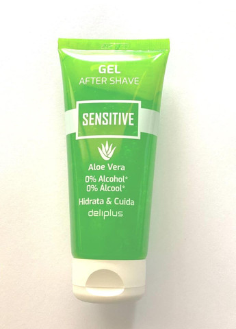 Гель после бритья SENSITIVE Aloe Vera для чувствительной кожи 0% Алкоголя Deliplus (276002892)