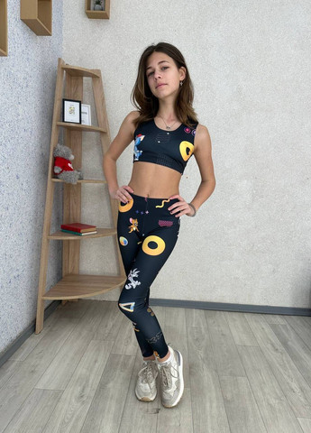 Детский спортивный костюм «Мульти-пульти» лосины и топ для девочки No Brand мульті-пульті (276393182)