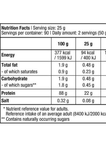 Iso Whey Zero 25 g /1 servings/ Tiramisu Biotechusa (256726096)