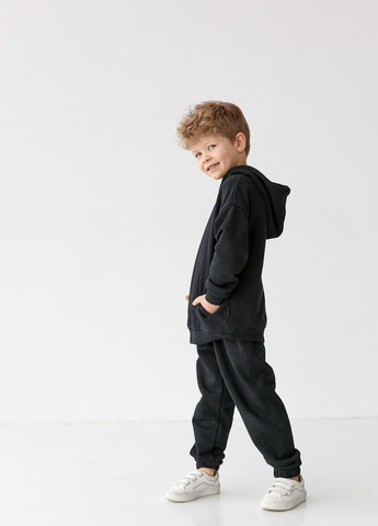 Дитячий спортивний костюм для хлопчика чорний р.110 439844 New Trend (260785574)