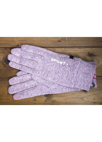 Женские сиреневые сенсорные стрейчевые перчатки 5171-6s2 М BR-S (261486836)