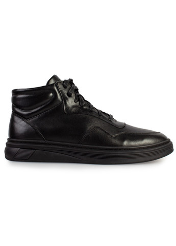 Черные зимние ботинки мужские бренда 9500993_(1) ModaMilano