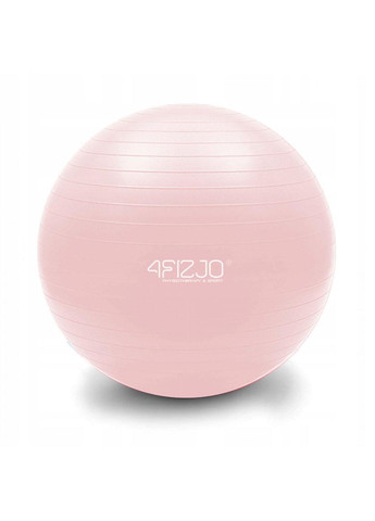 М'яч для фітнесу (фітбол) 55 см Anti-Burst 4FJ0398 Pink 4FIZJO (259567465)